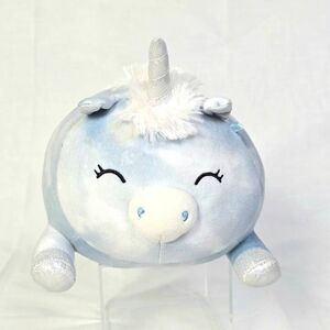 Squishmallows Blue Unicorn Plush 12" Soft Stuffed Toy